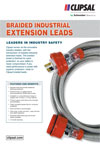 Braided Industrial Extension Leads. Leaders in Industry Safety, 23040