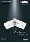 C-thru Integrally Switched Universal Dimmer Rotary Controlled. One dimmer does it all, 24933