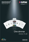 Integrally Switched Universal Dimmer Rotary Controlled. One dimmer does it all, 26635