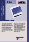 5502DAL C-Bus2 2-Channel DALI Interface, DIN Rail Series