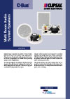 C-Bus Multi Room Audio System Speakers - 5600 Series