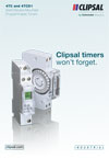 Clipsal timers won’t forget. 4TC and 4TCD1 Switchboard-Mounted Programmable Timers, 26250