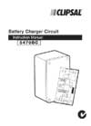 Installtion and Operating Instructions - 5470BC Battery charger circuit -F1607