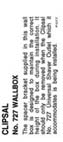 Installation Instructions - 727B Wallbox - F077