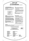 Installation Instructions - 6600A & 6601A Sunshine En Suite and Petite and template - F1659