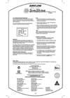 Installation Instructions - 6600A, 6600X, 6601A Sunshine En Suite (inc En Suite Xtra) and Petite and template - F1002/05