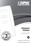 Installation Instructions - Weigand Reader 5400ACR, 16240