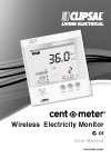 Installation Instructions - F2061 - Cent-a-meter Wireless Electricity Monitor User Manual, 15469