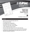 Installation Instructions - F874/03 - 486D Digital RCD Tester with Digital Readout, 18688