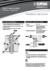 Installation Instructions - F265/05 - 2025QC, C2025QC Quick Connect Terminals, 17646