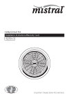 Installation Instructions - F1724/02 - Mistral Ceiling Exhaust Fan 6250-0, 19006