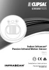 Installation Instructions - F1955/04 - 751 Series Indoor Infrascan Passive Infrared Motion Sensor, 19022