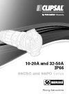 Installation Instructions - F405/05 - 56CSC and 56PO Series, 10-20A and 32-50A IP66, 19329
