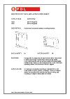 Product Data Sheet - 148H & 148V Metal Mouting Bracket