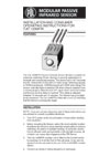 Installation Instructions - 100MPIR Modular Passive Infrared Sensor with Clip On Fascia