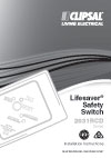 Installation Instructions - F2096/2 - 2031RCD Series Lifesaver Safety Switch, 16075