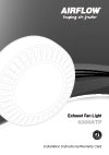 Installation Instructions - F1653/03 - 6300ATP Ceiling Exhaust Fan, 19191
