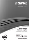 Installation Instructions - F2202/03 - MATV 3105MH35U18V F Type Shielded Masthead Amplifier, 20106