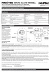 Installation Instructions - F1818/02 - 755SMA Firetek Smoke Alarm, 19684