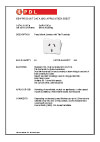 Product Data Sheet - Panel Mount Sockets with Tab Terminals