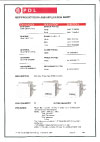 Product Data Sheet - 16 Amp Dedicated 681M16 Hinged Flap Switch Modules, 13740
