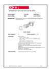 Product Data Sheet - 681MT10PB 600 Series N/O - N/C Push Button 10AX SP Switch Module with Optional Blue LED