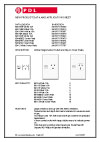 Product Data Sheet - 691/15 600 Series Vertical Single Socket Outlets and Clip-on Cover Plates, 12615