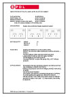 Product Data Sheet - 695DP 695DP/15 695DPX 600 Series Horizontal Double Pole Double Switched Sockets