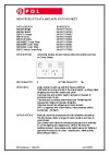 Product Data Sheet - 695X 695XM 695XC 600 Series Horizontal Double Socket with Extra Switch and Clip-on Cover Plates, 12615