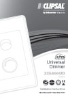 Installation Instructions - F2010/03 - 32E450UD Series Universal Dimmer, 21107