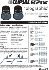 Installation Instructions - F2203 - 5600K01 Holographix Concealed Audio Loadspeaker by Krix