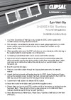 Installation Instructions - F2217/01 - 3105E154 Series Epic Wall Clip for non-fire rated applications, 19897