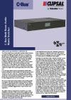 Product Data Sheet - C-Bus Multi Room Audio Matrix Switcher, 120510