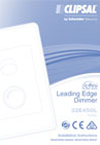 Installation Instructions - F1777/04 - 32E450L Series c-thru Leading Edge Dimmer, 21086