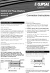 Installation Instructions - F1812/02 - 461SUA and 463SUA Control and Plug Adaptors, 21179