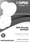Installation Instructions - F2103/03 - 754HS1/140/60 Outdoor Motion Sensor 60W Security Spotlight, 21420