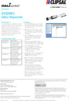 Product Data Sheet - DCEMEV DALI Reporter, 21574