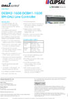 Product Data Sheet - DCBM2-1608 and DCBM1-1608 BM-DALI Line Controller, 21575