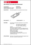Product Data Sheet - 640 Mounting Block