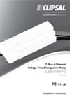 Installation Instructions - F1890/02 - L5504RVFC Series C-Bus 4 Channel Voltage Free Changeover Relay, 21354