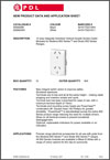 Product Data Sheet - 892MA 10 Amp Integrally Switched Vertical Double Socket Outlet Modules for Modena 800 Series and Strato 800 Series Ranges, 13798