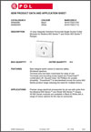 Product Data Sheet - 894MA 10 Amp Integrally Switched Horizontal Single Socket Outlet Modules for Modena 800 Series and Strato 800 Series Ranges, 13798