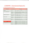 Product Data Sheet - LCHENTPK Entertainment Starter Kit