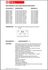 Product Data Sheet - 695RCD-10 and 695RCD-30 RCD Horizontal Twin Switched Socket