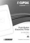 Installation Instructions - F1394/04 - 31VETR3 Series Push Button Electronic Timer, 22059