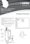 Installation Instructions - F166/06 - 4RCBE Series Module (18mm) 1 Pole Combination, Residual Current Device and Miniature Circuit Breaker, 21101