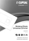Installation Instructions - F2322/01 - Modena/Strato Universal Dimmer 8000 Series, 23081