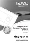 Installation Instructions - F2353/01 - Modena/Strato Compact Fluorescent Dimmer, 23079