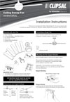 Installation Instructions - F2313/03 - ACES52R5L Ceiling Sweep Fan, 23963