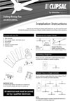Installation Instructions - F2314/04 - ACES52W5L Ceiling Sweep Fan, 24524